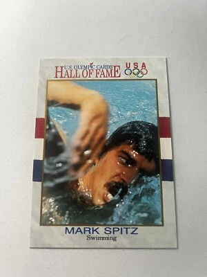 Impel 1991 Salón de la Fama Olímpico de Estados Unidos, tarjeta #2, Mark Spitz Foto 1 de 2