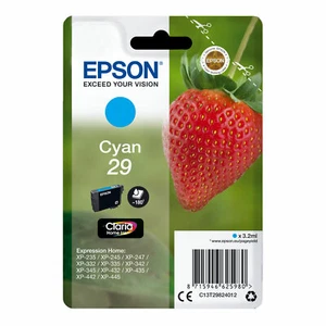 Epson C13T29824012 Singlepack 29 Claria Home Ink Serie "Erdbeere" Cyan - Bild 1 von 1
