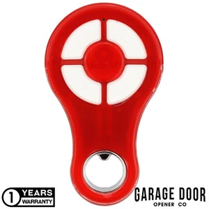 Key Automation/Boss BHT20 Forza 1200 Genuine Red Remote - Picture 1 of 8