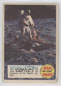 1970 O-Pee-Chee Man on the Moon Expanded Reissue Footprints on the Moon! #82 0t5