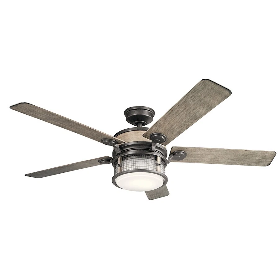 Kichler 60" Ahrendale Fan, Anvil Iron - 310170AVI - Image 1 of 1