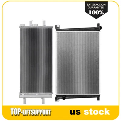 Replacement Fits 2014-2015 Mini Cooper AC Condenser and Radiator Foto 1 de 4