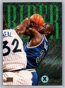 🏀 1994-95 Skybox Emotion Basketball "X-cited" Insert Card #16 Isaiah RIDER 🏀 - Picture 1 of 2