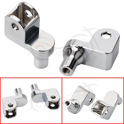 Adaptador de clavija de pie de aluminio para Honda Goldwing 1500 88-00 Shadow ACE 1100 97-03 Foto 1 de 4