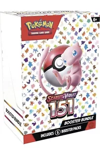 Pokémon Pokemon 151 Scarlet Violet Booster Bundle TCG inglese - Foto 1 di 1
