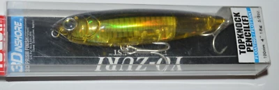 Yo Zuri 3D Inshore Topknock Lápiz Pasea al Perro 4" Dorado Negro R1350-Hgbl Foto 1 de 3