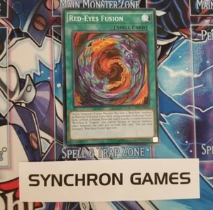 1x Red-Eyes Fusion - LDK2-ENJ24 - Common - Unlimited Ed. - Nm Yugioh - Picture 1 of 1