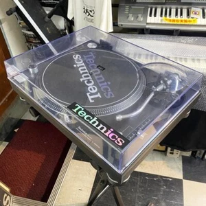 Technics SL-1200MK3D Black Quartz Direct Drive DJ Turntable Tested/working - Picture 1 of 4