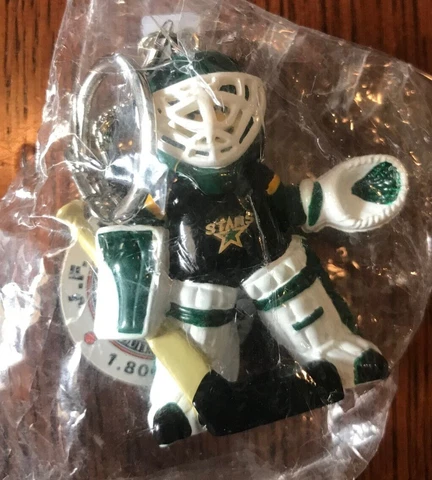 NHL Mini Goalie Sports Brats Keychain JF Sports Dallas Stars Rare Collectible Cover