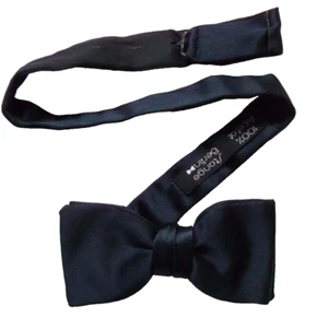 Bow Tie MENS Dickie Bowtie Adjustable STANGE BERLIN BLACK Vintage - Picture 1 of 1