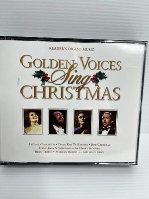 Reader's Digest Music Golden Voices Sing Christmas CD 3 Disc Set With Booklet - Image 1 of 4