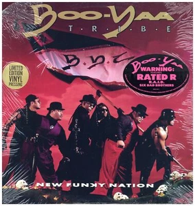 Boo-Yaa T.R.I.B.E. - New Funky Nation (Yellow Label) '90 LP US ORG!EX/EX- W/S - Picture 1 of 4
