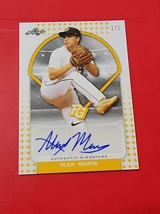 Alex Munroe 2018 Foglia Gioco Perfetto NS GOld Retro Vuoto Auto 1/1 - Foto 1 di 9