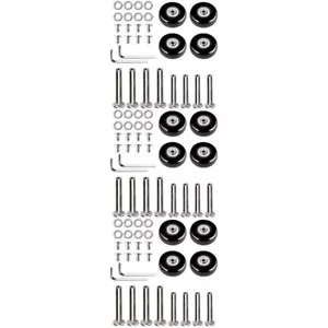  90 Pcs Luggage Wheel Wheels Scooter Accessories Suitcase Bearing Travel Replace - Picture 1 of 12