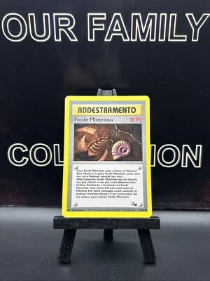 1999 POKEMON BASE ITALIAN FOSSILE MISTERIOSO 62/62 Non Holo WOTC MP - Image 1 of 4