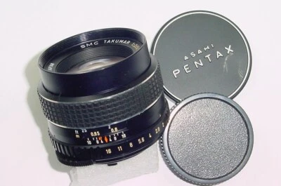 Pentax Takumar 55mm F/2 Asahi SMC M42 Screw Mount Manual Focus Lens As MINT - Image 1 of 4