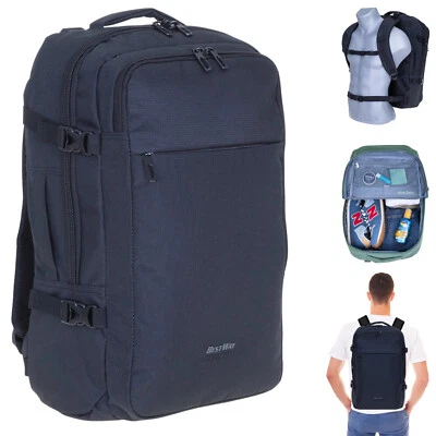 Rucksack Herren groß Bestway Cabin Pro Ultimate 30L Bordgepäck 40325 100 Schwarz - Bild 1 von 4