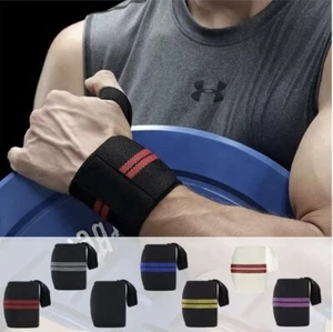 Adjustable Gym Wrist Wraps for Weightlifting – Support Straps for Fitness & Gym - Foto 1 di 6