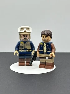 LEGO Star Wars Orbital Minifgs Scarif Saboteurs Dual Molded Andor /Melshi Custom - Picture 1 of 4