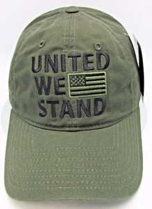 Mütze Kappe amerikanische US-Flagge USA Militär taktisch Operator verstellbar Einheitsgröße oliv - Bild 1 von 6