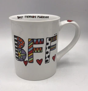 Lorrie Veasey Our Name Is Mud BFF Mug "Best Friends Forever" Ceramic Cup - Picture 1 of 8
