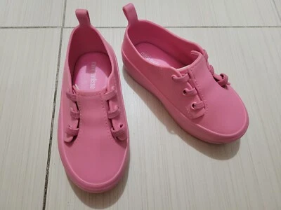 Mini Melissa Zapatos Niñas 8 Rosa Jalea Tenis Ultra Niña Zapatos Foto 1 de 4