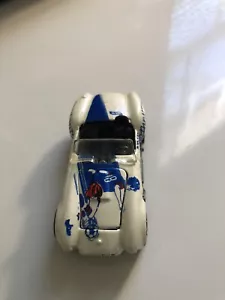 1982 Hot Wheels Malaysia White Shelby Cobra Soccer Car Loose VTG HW3. - Picture 1 of 6