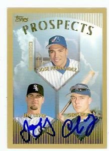 Jeff Liefer and Chris Truby autographed Baseball Card 1999 Topps #434 - Image 1 of 1