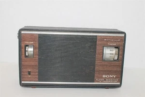 Sony Super Sensitive 9 Transistor Radio With Leather Case Tokyo Japan Working - Bild 1 von 9