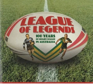 League Of Legends , 100 Years Of Rugby League In Australia , 2008, Nation Museum - Picture 1 of 1