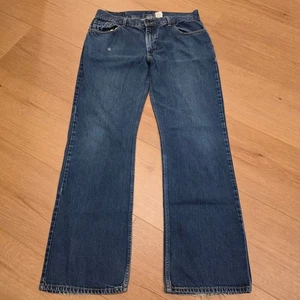 Pantalones de mezclilla Levi's 554 para hombre talla W36 L34 azul pierna recta deshilachado desgastado - Imagen 1 de 9