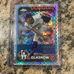 2024 Topps Chrome Update Tyler Glasnow X-Fractor LA Dodgers #USC39 - Bild 1 von 2