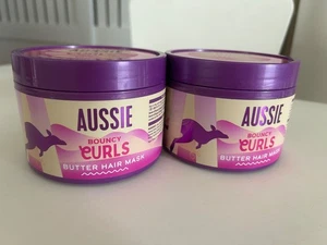 2 x Aussie Bouncy Curls Butter Hair Mask - Picture 1 of 2