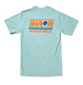 New SixOn T-SHIRT Powder Blue Men's XL TREAD OR DIE Water Polo - Picture 1 of 6