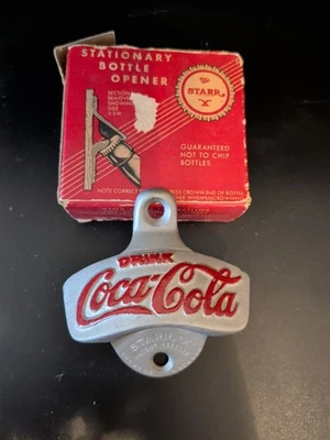 Vintage Starr X Stationary Bottle Opener Coca-Cola w/box - Image 1 of 4