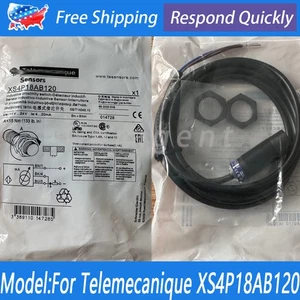 NEU für Telemecanique XS4P18AB120 Induktiver Näherungsschalter Sensor 12-24V 3Pin - Bild 1 von 7