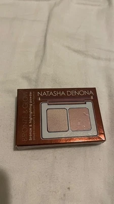 NATASHA DENONA Bronze & Glow Palette 4g Bronze & Highlight Powder New In Box - Image 1 of 2