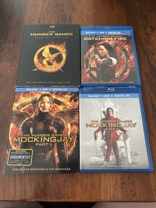 The Hunger Games: Complete 4-Film Collection (Blu-ray) - Picture 1 of 3
