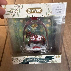 BREYER Yuletide Greetings Stirrup Ornament #700321 - Picture 1 of 2