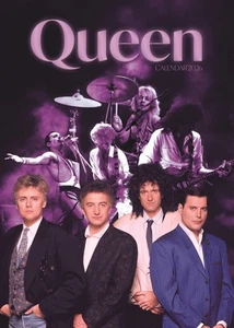 Queen 2026 Kalender 2026 A3 (297 x 420 mm) vollfarbig - Bild 1 von 4