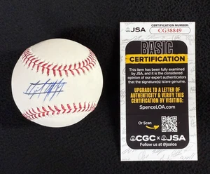 Miguel Andjujar Signed New York Yankees OML Baseball JSA COA - Picture 1 of 7