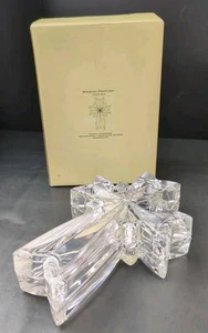 Lenox Wedding Promises Full Lead Crystal Cross Made In Germany P4 - Picture 1 of 15