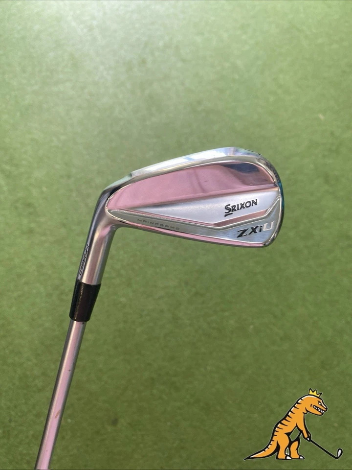 Used LH Srixon ZXiU 23* 4 Iron Harrison Striped Graphite Regular Flex - Image 1 of 4