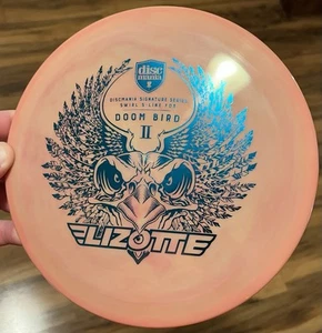 NEW! discmania Lizotte Swirly Orange ish S-FD3 Doom Bird 2 @175 Innova Disc Golf - Picture 1 of 4