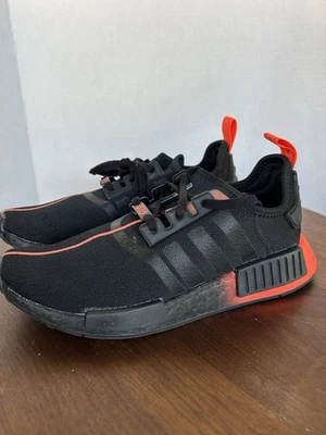 Adidas Star Wars NMD R1 Darth Vader Zapatos Niños Talla 6.5 Negro Tenis FW2276 W8 Foto 1 de 4
