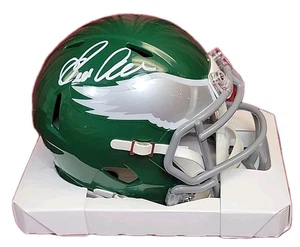 Eric Allen Signed AUTO PSA COA NFL Philadelphia Eagles Speed Mini Helmet SIGNED - Picture 1 of 16