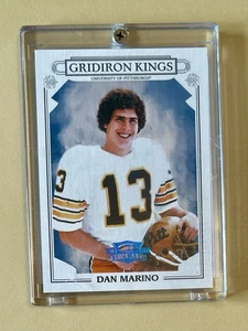 2007 DONRUSS PLAYOFF GRIDIRON KINGS THREADS DAN MARINO # 10/25 - Picture 1 of 5