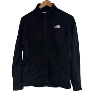 Chaqueta para mujer The North Face negra con cremallera completa manga larga logotipo bordado talla M - Imagen 1 de 13