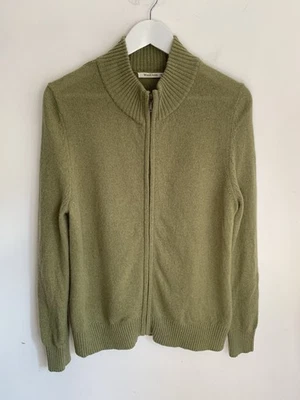 Woolovers Hombre Cremallera Completa Punto Jersey M En muy buena condición Verde Lana Embudo Cuello Clásico Foto 1 de 4