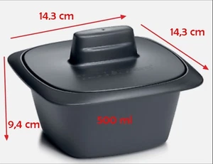 Tupperware Ultra Pro molde de cocción ollas de jardín 500 ml Airfryer horno microondas - Imagen 1 de 3